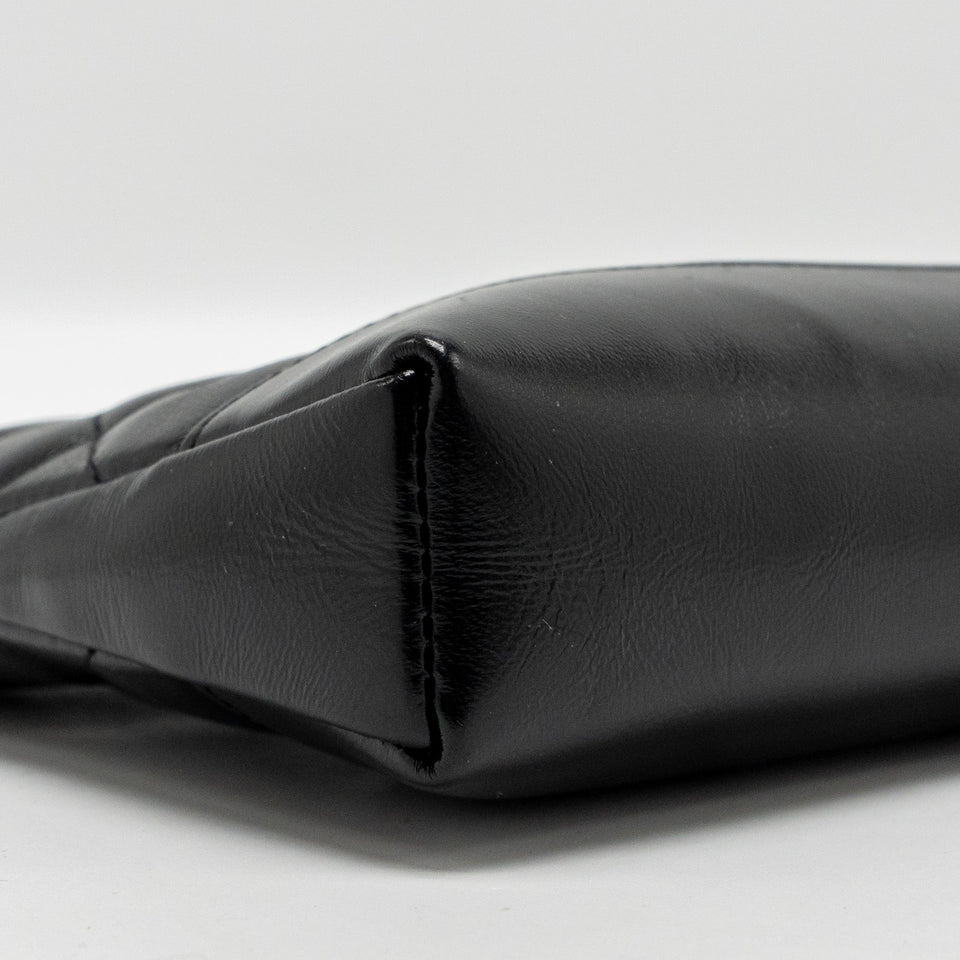 Chanel Mini 31 Clutch with Chain shiny lambskin black L (microchip)