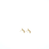 Chanel CC Logo Crystal Rainbow Earrings