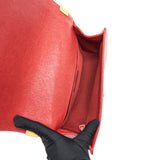 Chanel Medium Boy Grained Red Calfskin Brushed