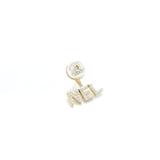 Chanel Pearl Crystal CC Drop Earrings