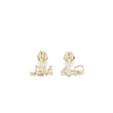 Chanel Pearl Crystal CC Drop Earrings