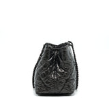 Chanel Quilted Tote Bag With Chain