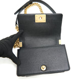 Chanel SMALL BOY BAG CAVIAR LEATHER  BLACK