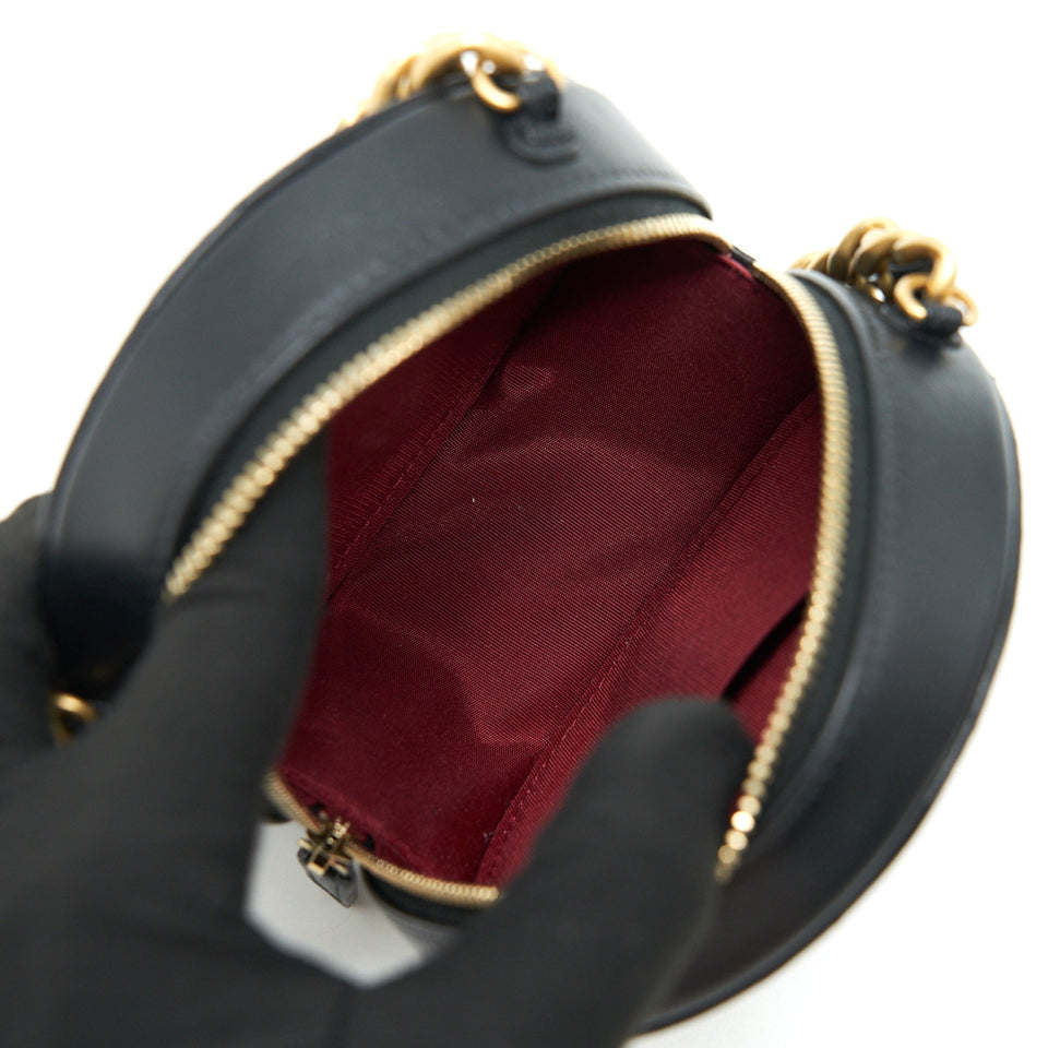 Chanel 19 CLUTCH WITH CHAIN BLACK