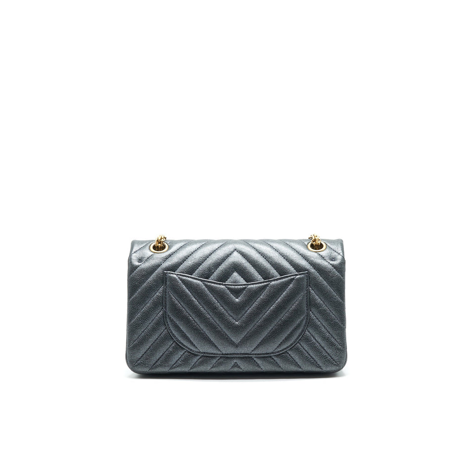 Chanel Chevron Small 2.55 226 Reissue Bag Charcoal