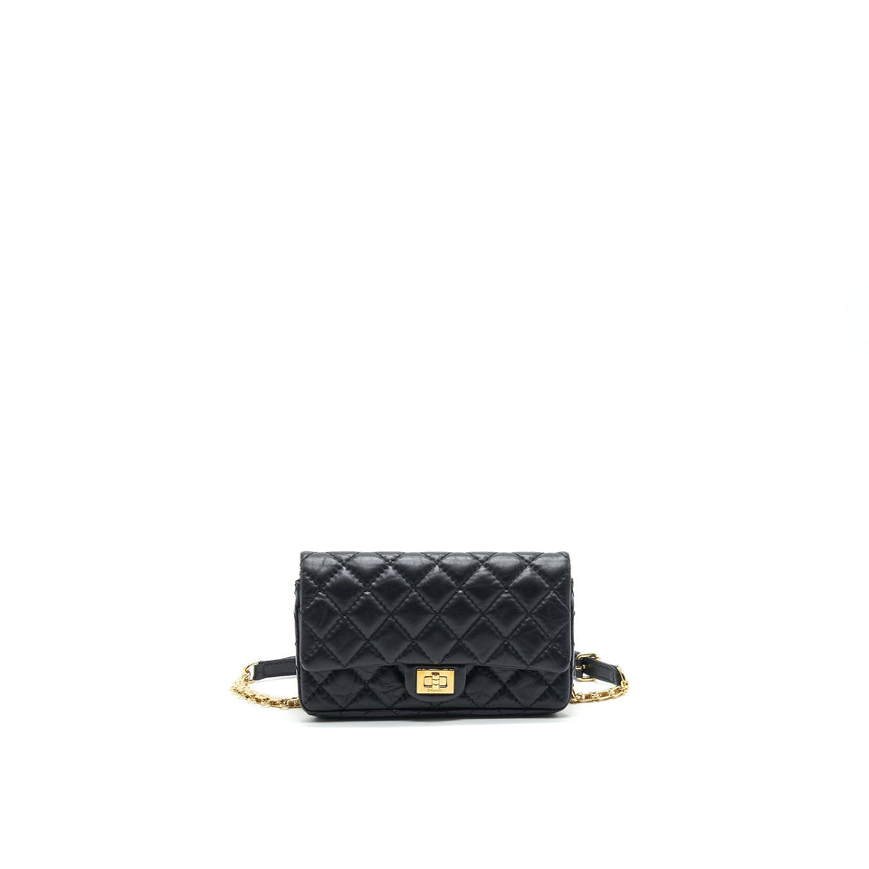 Chanel 2.55 Waist Bag in black