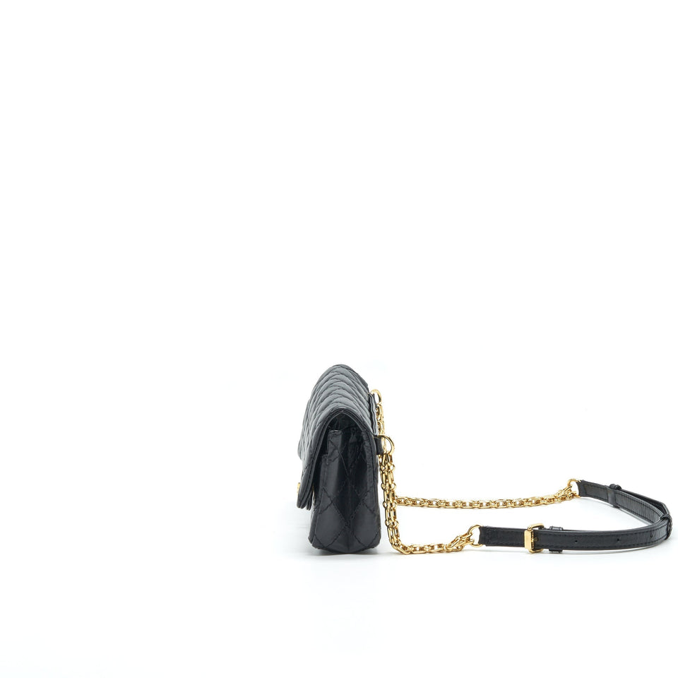 Chanel 2.55 Waist Bag in black