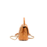 Chanel Extra Mini Coco Handle Caviar Caramel
