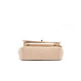 Chanel Business Affinity Flap Bag Quilted Caviar Medium Beige