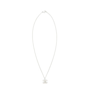 Chanel CC Logo Necklace/Earrings (Sell In A Set)
