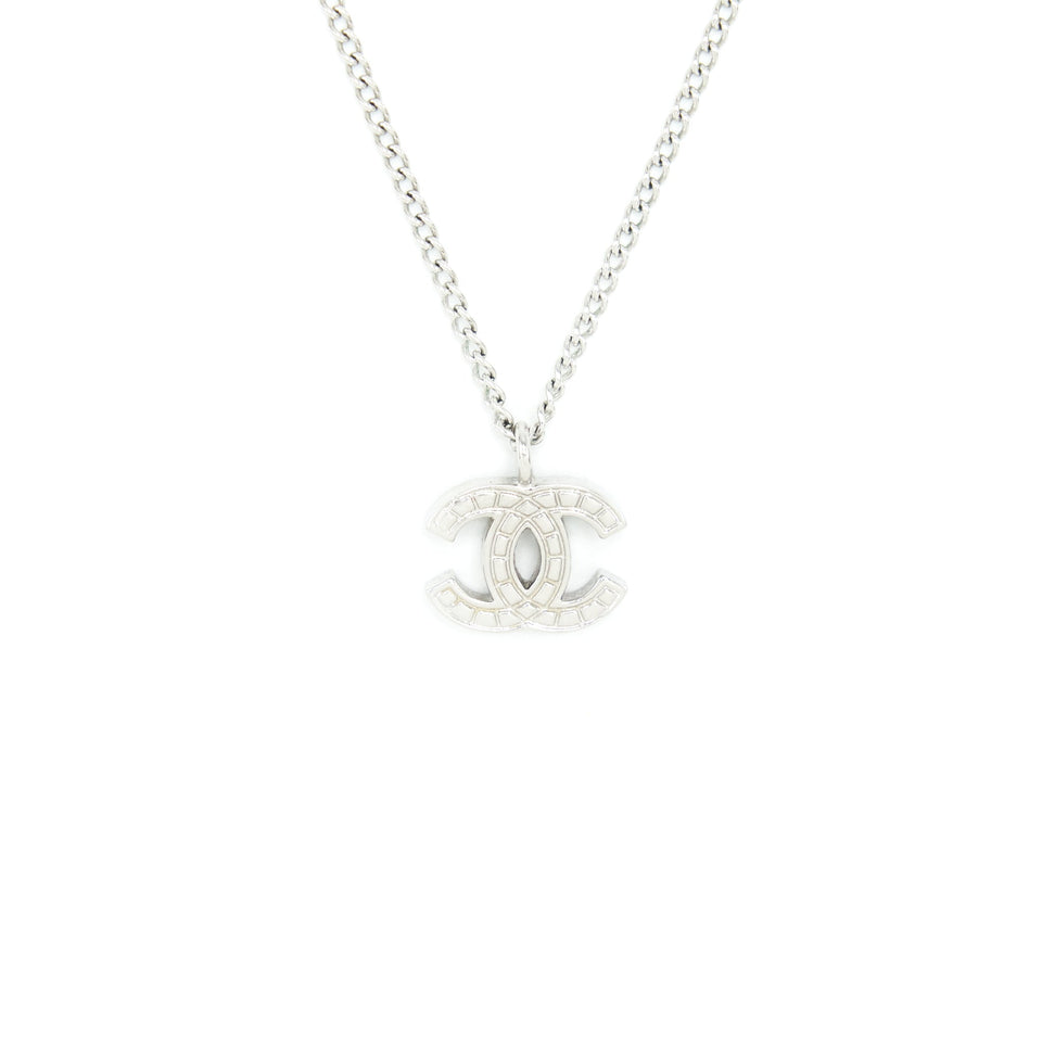 Chanel CC Logo Necklace/Earrings (Sell In A Set)