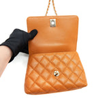 Chanel Extra Mini Coco Handle Caviar Caramel