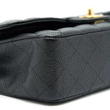 Chanel MEDIUM CLASSIC DOUBLE FLAP BAG CAVIAR BLACK