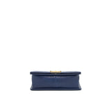 Chanel Boy Chanel Old Medium Caviar Navy with