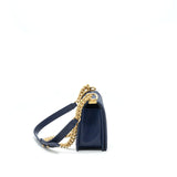 Chanel Boy Chanel Old Medium Caviar Navy with