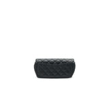 Chanel Glasses Case With Classic Chain Black L
