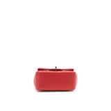 Chanel Mini Square Flap Bag Red L