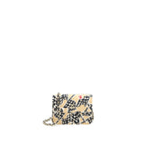 Chanel Mini Clutch With Chains Fabric Multicolour L (Microchip)