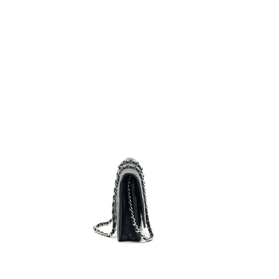 Chanel Wallet On Chain Caviar