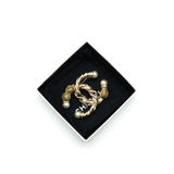 Chanel CC PERAL BROOCH