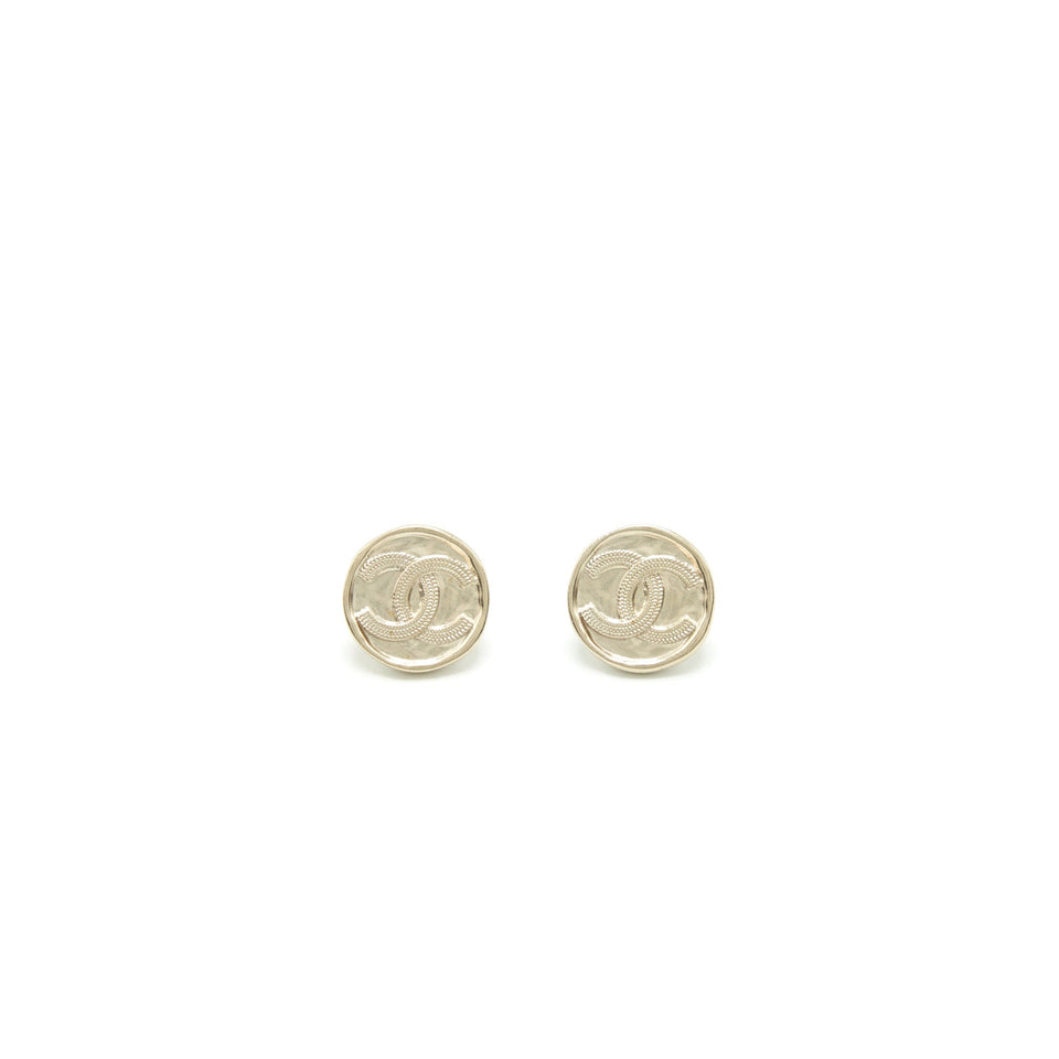 Chanel Mini Coin CC Earrings L