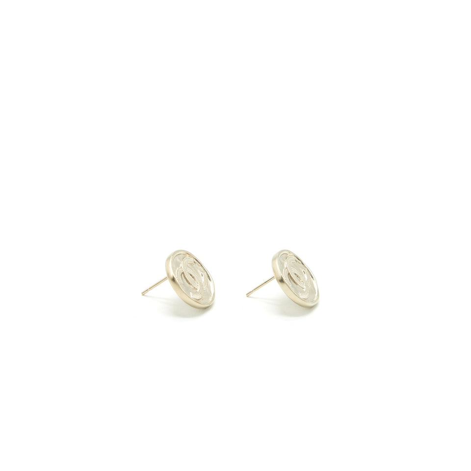 Chanel Mini Coin CC Earrings L