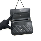 Chanel Wallet On Chain Caviar