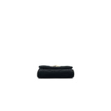 Chanel 21A velvet CC Crystal Logo  Holder