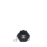 Chanel 18a CC Logo Evening Clutch Black