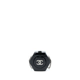Chanel 18a CC Logo Evening Clutch Black