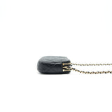 Chanel Double Zip Wallet on Chain Caviar Black L