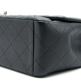 Chanel CAVIER CLASSIC MAXI SINGLE FLAP BAG BLACK