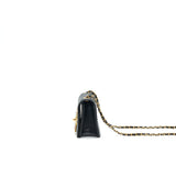 Chanel Small Flap Bag with Calfskin, Pearl , Resin Black