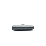 Chanel Quilted CC Bifold Caviar Wallet Black
