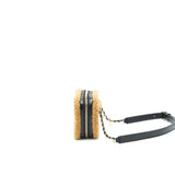 Chanel CC Mania Waist Bag Shearling and Shiny Crumpled Sheepskin Small