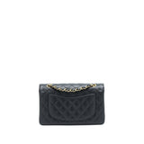Chanel Small Classic Double Flap Caviar Black
