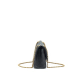 Chanel Small Reissue 2.55 Flap Bag Black Brushed