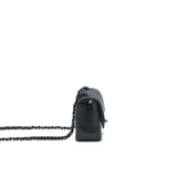 Chanel Mini Rectangular Lambskin black so black