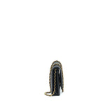 Chanel Pearl Crush Wallet On Chain Black  (Micrichip)