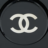 Chanel 18a CC Logo Evening Clutch Black