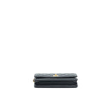 Chanel Pearl Crush Wallet On Chain Black  (Micrichip)