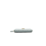 Chanel Caviar small Zip Wallet Grey