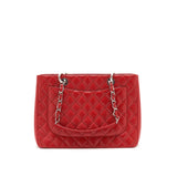 Chanel Grand Shopping Tote caviar Red with