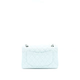 Chanel 21K Small Classic Double Flap Bag Caviar Light Blue