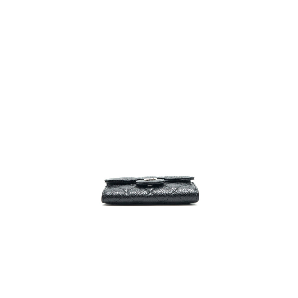 Chanel Classic  Holder Caviar Black