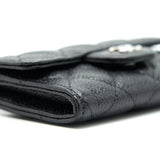 Chanel Classic  Holder Caviar Black