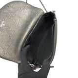 Chanel HALF MOON WALLET ON CHAIN IN GREY