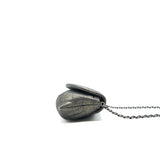 Chanel HALF MOON WALLET ON CHAIN IN GREY