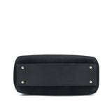 Chanel Suede Leather Tote Bag Black L