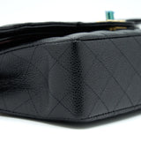 Chanel Small Classic Double Flap Caviar Black